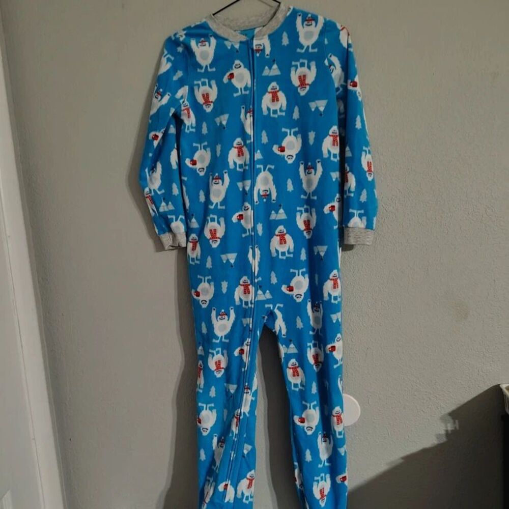 Yetti onesie pajamas for kids